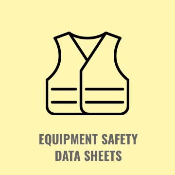 Hire Center Equipment Safety Data Sheets