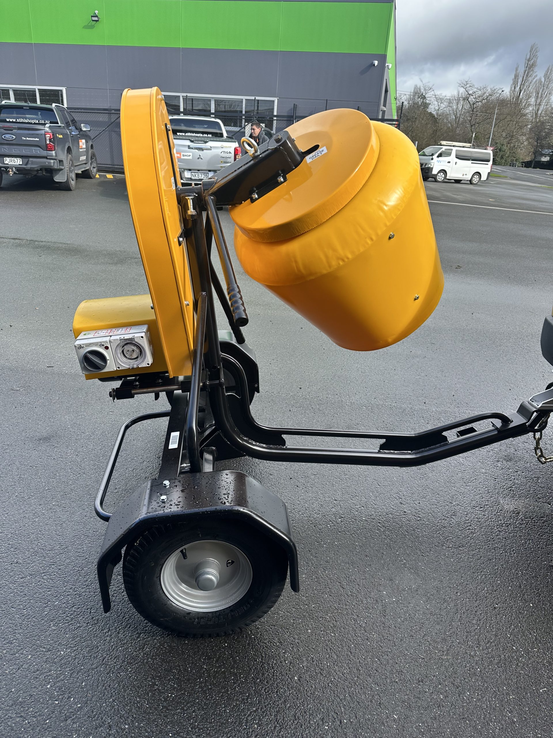 Towable Concrete Mixer Hire Centre Te Awamutu