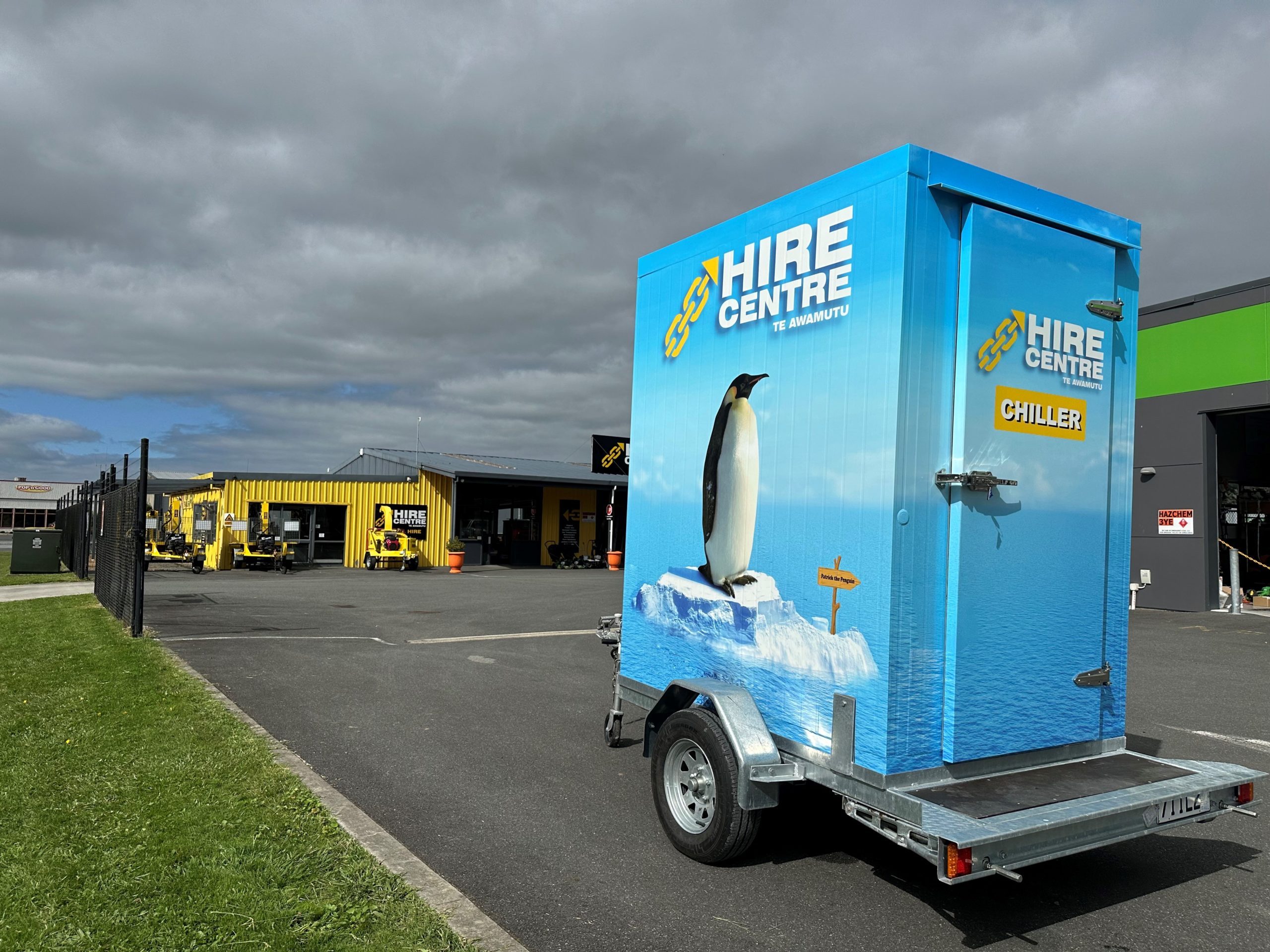 Chillerman Walk in Chiller trailer Hire Centre Te Awamutu
