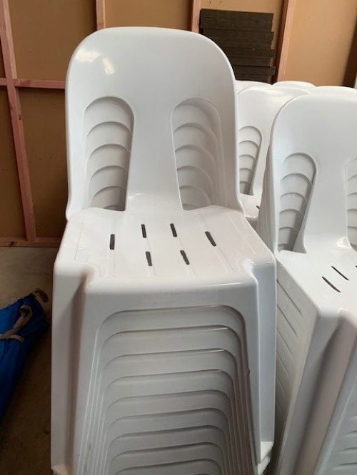 armless chairs
